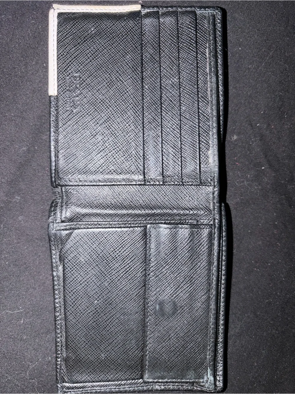 Prada sleek wallet